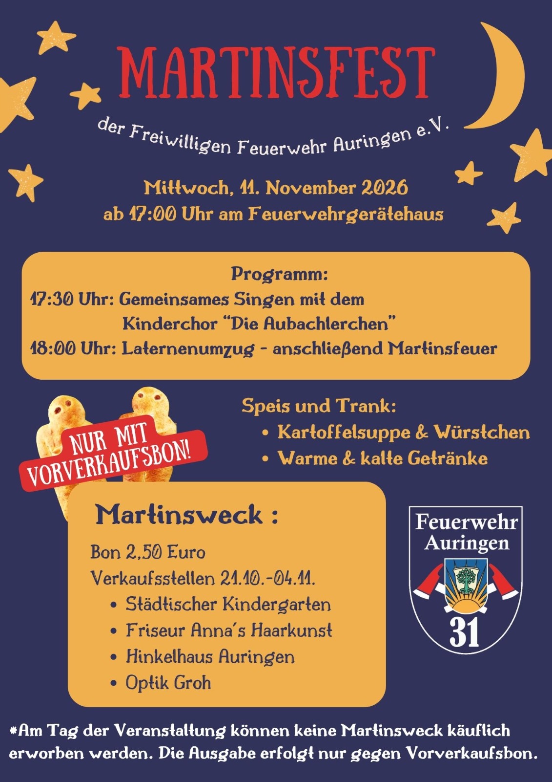 Plakat Martinsfest 2026